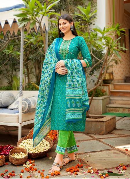 Aradhna Cotton Dairy 1 New Fancy Ethnic Wear Cotton Ready Made Collection Catalog